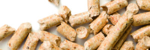 wooden pellets